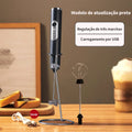 Batedor Misturador Mixer Elétrico para Bebidas